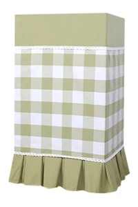 Design Safe Cover Cover Home Shelf Cover Cover Checkered Fabric Bookshelf Dust Cover Audio Cover Cover SPS002 detail view-23